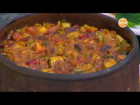 طريقة عمل يخني سمك بالخضروات