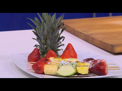 شاهد طريقة عمل فواكه مشوية