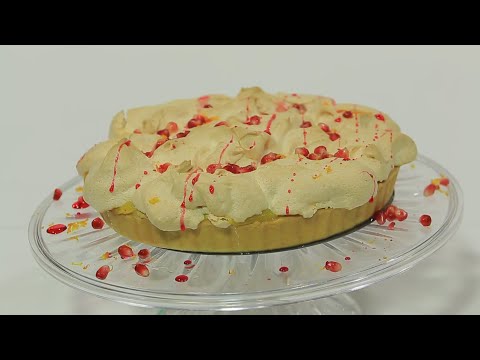 طريقة عمل تارت رمان وبرتقال