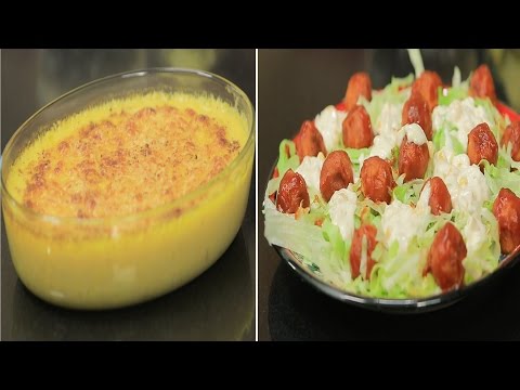 شاهدطريقة عمل سلطة تشيكن بوب كورن و وصفات أخرى