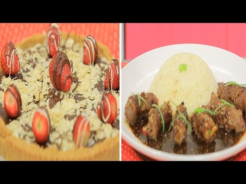 بالفيديو تارت بسكويت المربى و الشيكولاتة و وصفات أخرى