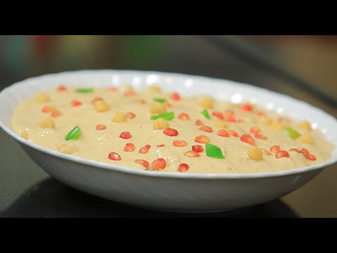 طريقة عمل سلطة الحمص بالباذنجان