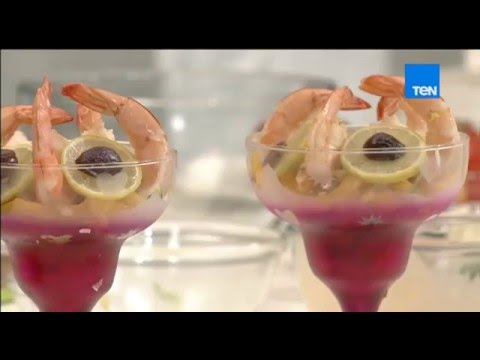 طريقة عمل جمبري بصوص الكوكتيل