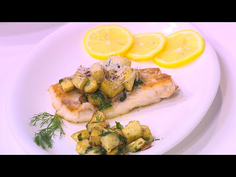 شاهد طريقة عمل سمك فيليه بالخرشوف والبطاطس
