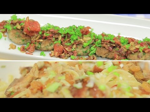 كفتة ماكريل  مكرونة بالماكريل المدخن