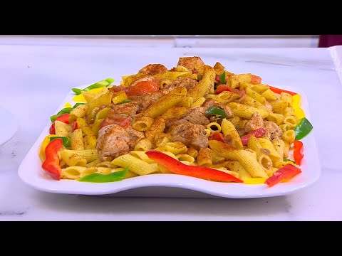 بالفيديو مكرونة بالفاهيتا