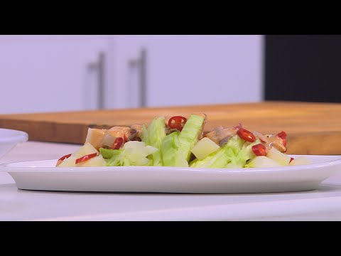 بالفيديو سلطة بطاطا بالأنشوجة