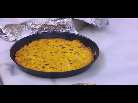 طريقة عمل فطيرة بدقيق الذرة والقشطة