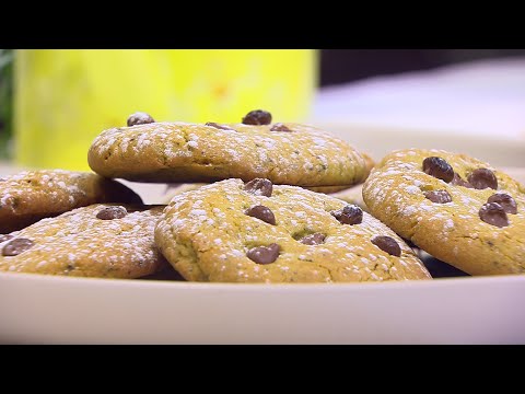 طريقة عمل كوكيز الشاي الأخضر