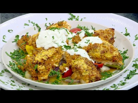 طريقة عمل دجاج بالجبنة والزعتر