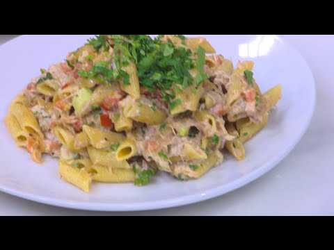 طريقة عمل مكرونة بالتونة و المايونيز