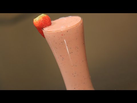 شاهد طريقة عمل كوكتيل الكريز والكيوي