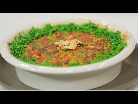 طريقة عمل صينية كفتة بالخضروات في الفرن