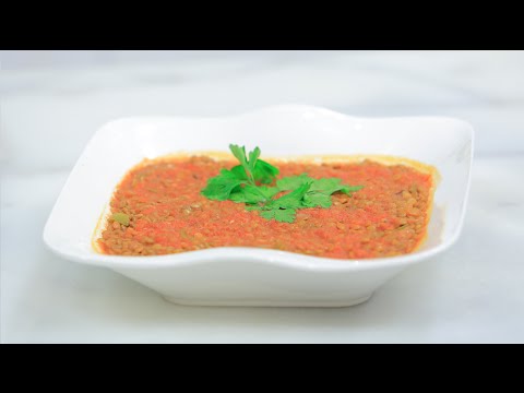 شاهد طريقة عمل عدس بني بالطماطم