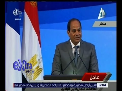 شاهد  السيسي يؤكّد أن فرنسا تاسع شريك تجاري لمصر
