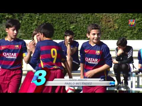 فيديو أبرز أهداف أكاديمية برشلونة الماسية في يومين