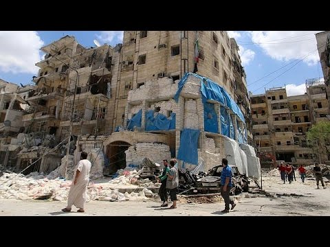 فيديو عشرات القتلى والجرحى في قصف متبادل في حلب