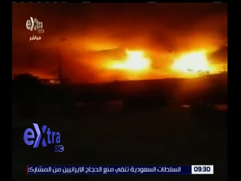  مصابان في حريق بمصانع للأخشاب في المنطقة الصناعية في دمياط الجديدة
