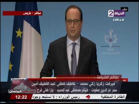 شاهد فرنسوا أولاند يكشف أهم تفاصيل اختفاء الطائرة المصرية