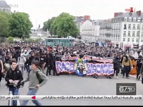 بالفيديو الطيارون ينضمون للإضرابات في فرنسا