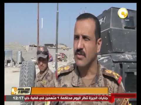 بالفيديو شاهد قائد عمليات الفلوجة يؤكد استمرار الحرب على داعش