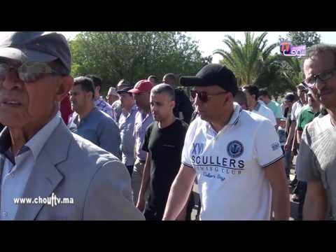 بالفيديو أجواء مؤثرة في جنازة المرحوم محمد الصحراوي