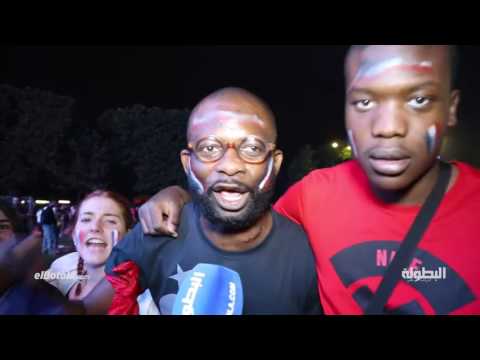 بالفيديو آراء الجماهير الفرنسية بعد الفوز الأول في اليورو