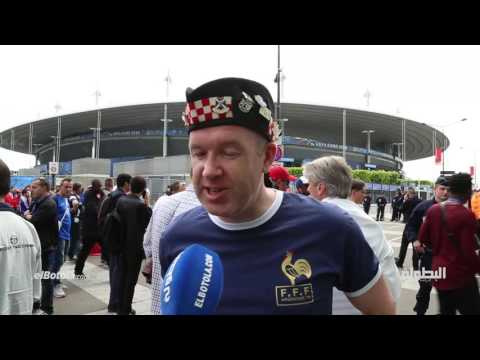 بالفيديو مُشجعون اسكتلنديون يوجهون رسالة حب الى بنجلون وزمامة