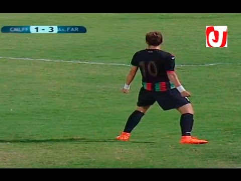 لاعبة الجيش الملكي تحتفل على طريقة كريستيانو رونالدو