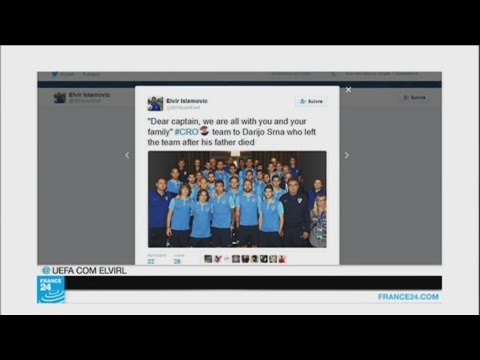 شاهد وفاة والد قائد منتخب كرواتيا