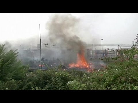 انتشار الحرائق في باليرمو