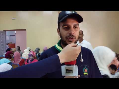 بالفيديو  عمل انساني طبي جبار في دار الشباب الزهور في فاس