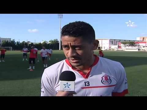 بالفيديو أخر أستعدادات الفتح الرباطي قبل مواجهة الأهلي طرابلس