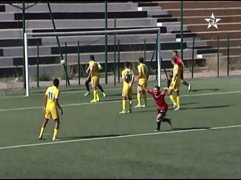 شاهد ملخص مباراة حسنية لازاري وجدة وشباب الريف الحسيمي