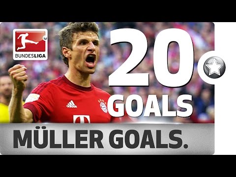 بوندزليغا يستعرض أهداف مولر الـ20 في موسم 20152016
