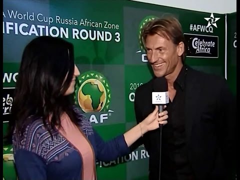 شاهد حوار مع الناخب الوطني هيرفي رونار مباشرة من القاهرة