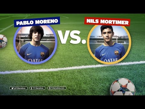 شاهد مهارات نجوم أكاديمية برشلونة الماسية