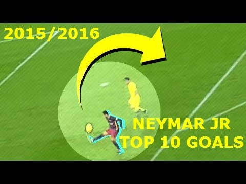 شاهد أفضل 10 أهداف للبرازيلي نيمار