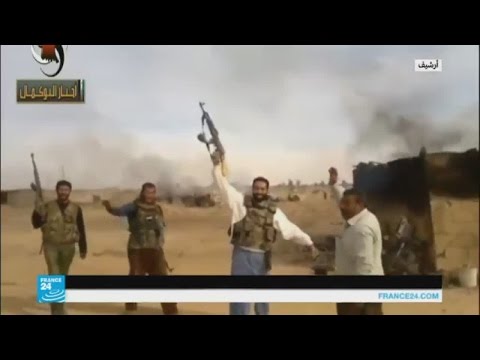 بالفيديو معارك في البوكمال بين الجهاديين والمعارضة