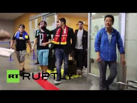 هالك يصل الصين للانضمام إلى صفوف نادي شنغهاي