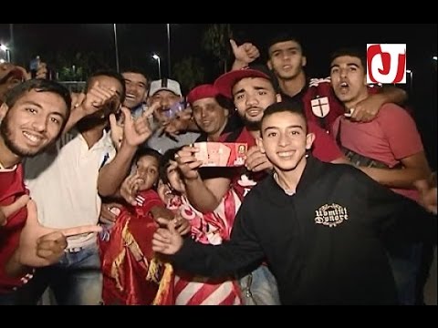 شاهد هكذا كان مستوى التنظيم في أول مباراة يحتضنها