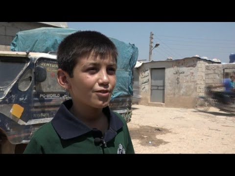 فرحة العيد تغمر نازحين سوريين