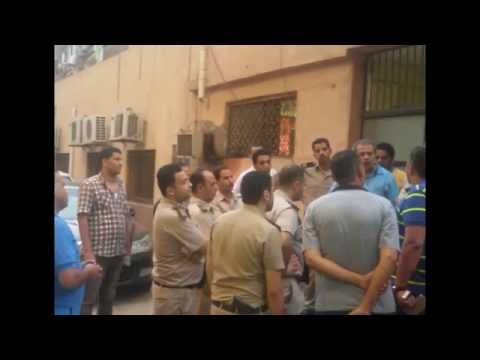 بالفيديو لحظة القبض على توفيق عكاشة بتهمة محاولة  خطف إبنه