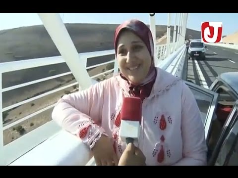 بالفيديو المغاربة يعربون عن فرحتهم بافتتاح أيقونة المغرب قنطرة محمد السادس