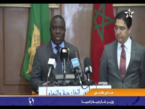 بالفيديو زامبيا تسحب إعترافها بالجمهورية الوهمية البوليساريو