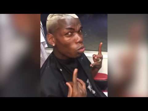 شاهد بول بوغبا ينسى خسارة يورو 2016 بتسريحة شعر جديدة