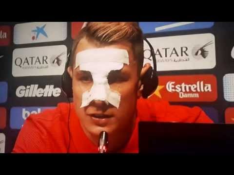 الكلمات الأولى للاعب برشلونة الجديد الفرنسي لوكا ديني