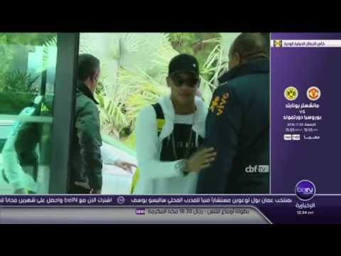شاهد  نيمار يلتحق في معكسر المنتخب الأولمبي البرازيلي 