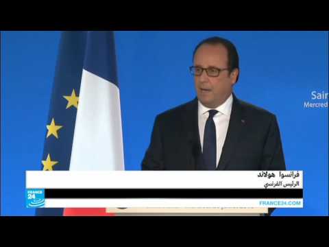  شاهد هولاند يطالب بعدم تحول الغضب إلى كراهية