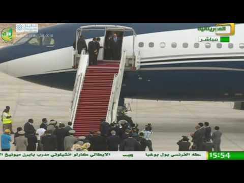 فيديو وصول الرئيس اليمني عبدربه منصور هادي